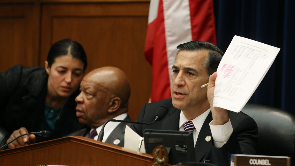 Chairman U.S. Rep. Darrell Issa (R-CA) questions information technology officers during a House Oversight and Government Reform Committee hearing on the Affordable Health Care Act roll out November 13, 2013 in Washington, D.C.