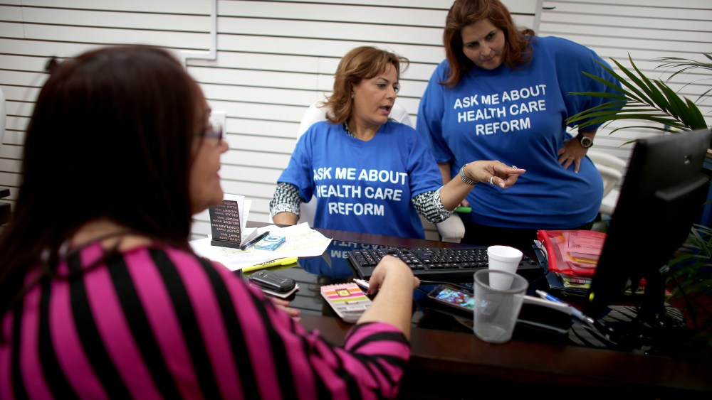 Insurance Agents Aid In Signing People Up For Affordable Health Care Act Coverage