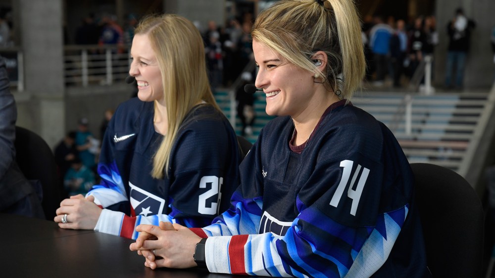 Image: Kendall Coyne Schofield Brianna Decker