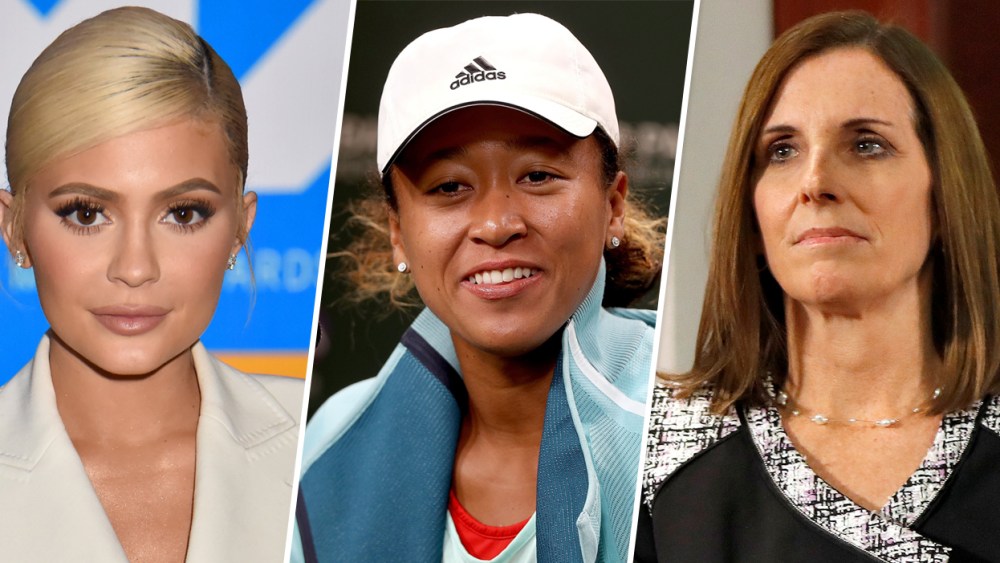 Image: Kylie Jenner Naomi Osaka Martha McSally
