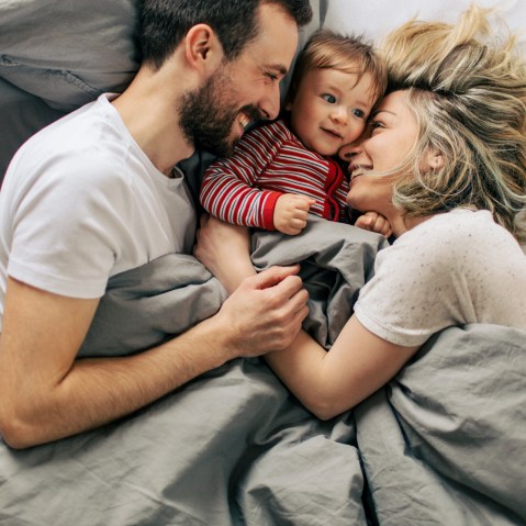 Morning routine with our baby boy