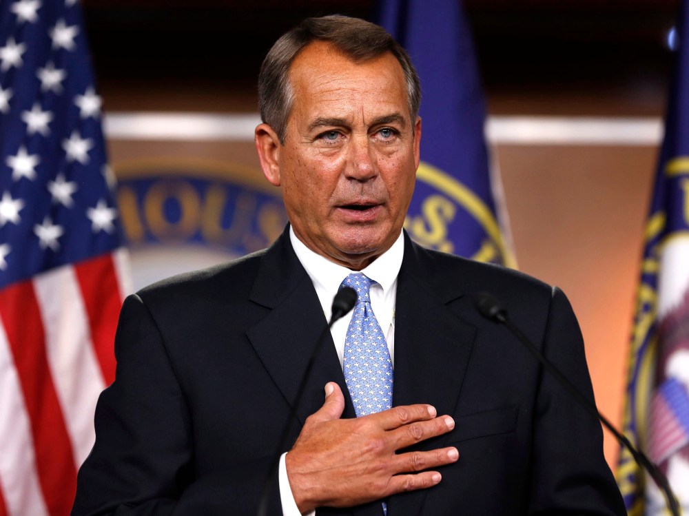 Speaker of the House John Boehner (R-OH) has said that he's open to new sources of revenue in order to avoid the fiscal cliff, public worker unions hop that he and other legislators can avoid budget cuts that affect their members.(Photo by Larry...