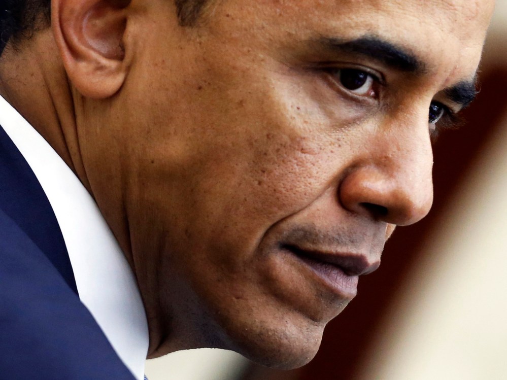 U.S. President Barack Obama attends the plenary session of the 21st ASEAN (Association of Southeast Asian Nations) and East Asia summits in Phnom Penh November 20, 2012. In his first meeting with a Chinese leader since his re-election, Obama said on...