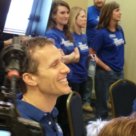 Eric Greitens, founder of "The Mission Continues," an organization that helps veterans transition to military life. (Photo credit: Thomas Roberts)
