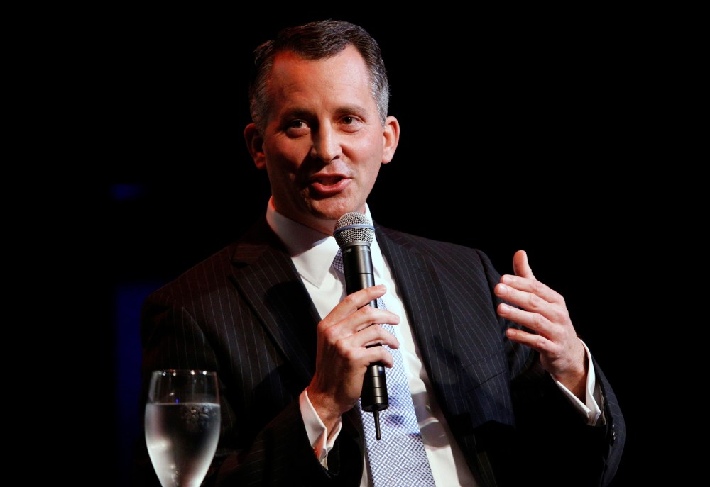 Republican David Jolly speaks during a candidate forum for Florida's congressional District 13, in Clearwater, Florida, February 25, 2014.