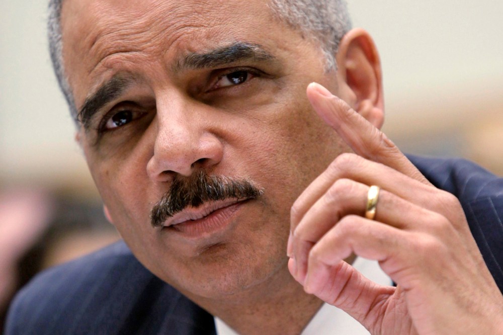 Image: Attorney General Eric Holder testifies before a House Judiciary Committee in Washington