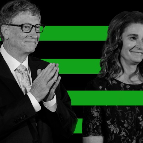 Photo illustration: Bill and Melinda Gates