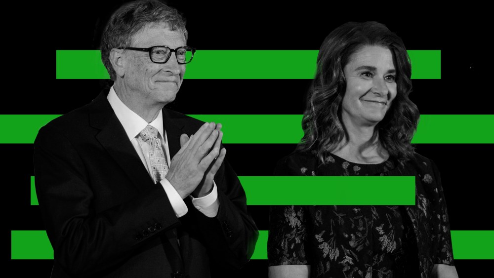 Photo illustration: Bill and Melinda Gates