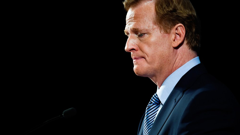 Image: National Football League commissioner Roger Goodell in New York in 2014.
