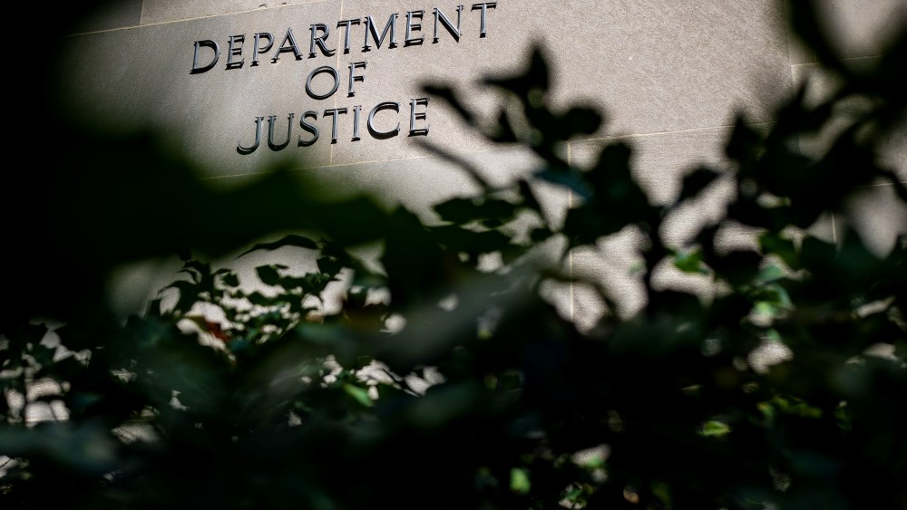 Department of Justice Building in Washington D.C.