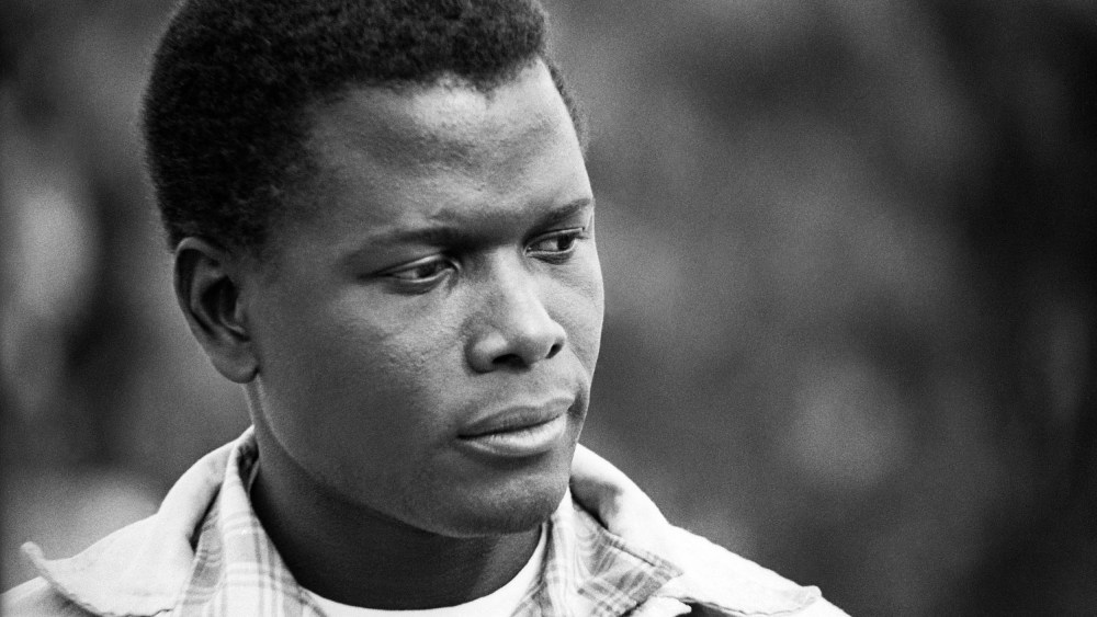 Actor and director Sidney Poitier on the set of the movie "Lilies of the Field" in 1963, for which he won the Academy Award for best actor.
