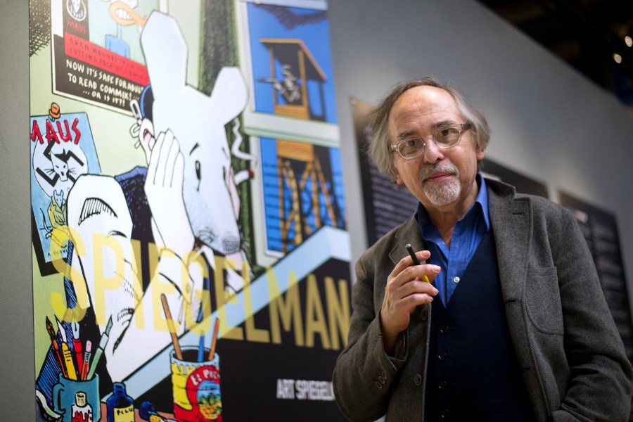 Image: Comic book artist Art Spiegelman