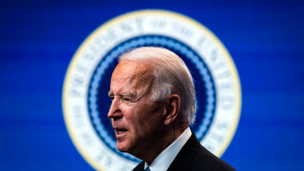 Image: President Joe Biden at the White House on Jan. 25, 2021.