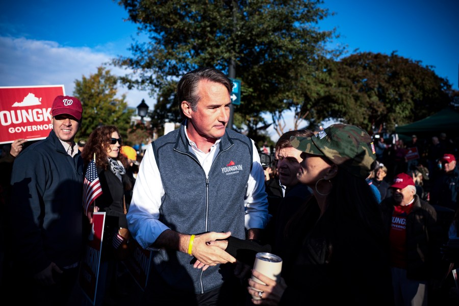 Glenn Youngkin Campaigns In Final Days Of Virginia Gubernatorial Election