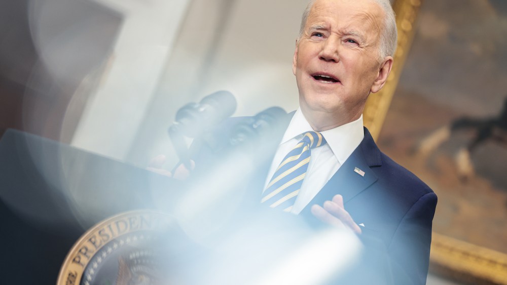 President Biden Delivers Remarks On Russian Invasion Of Ukraine