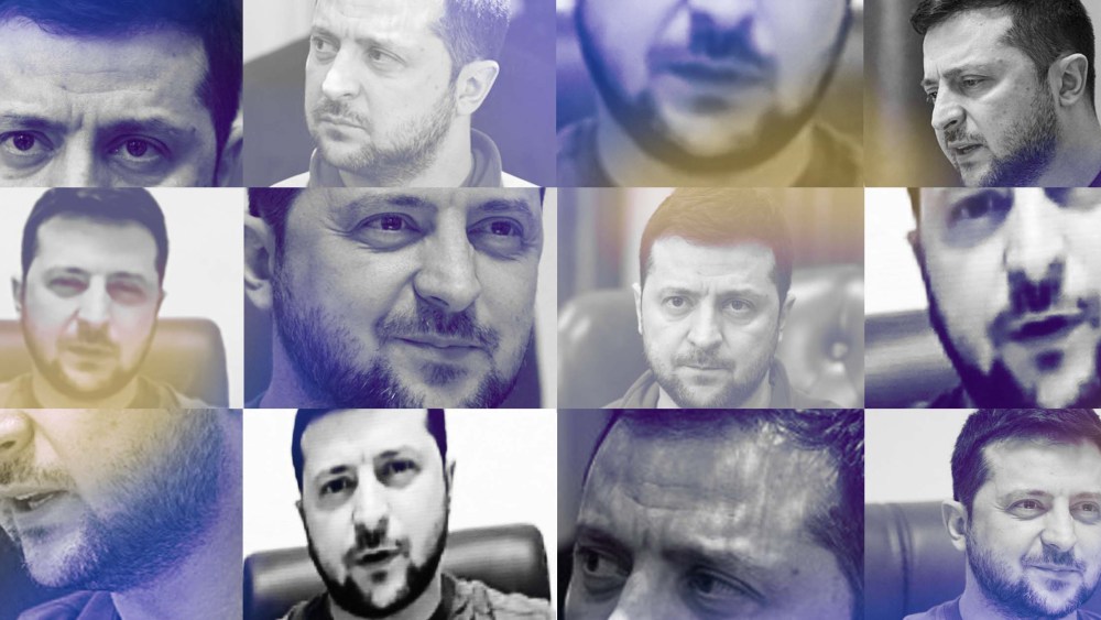 Photo Illustration: Ukranian president Volodymyr Zelenskyy