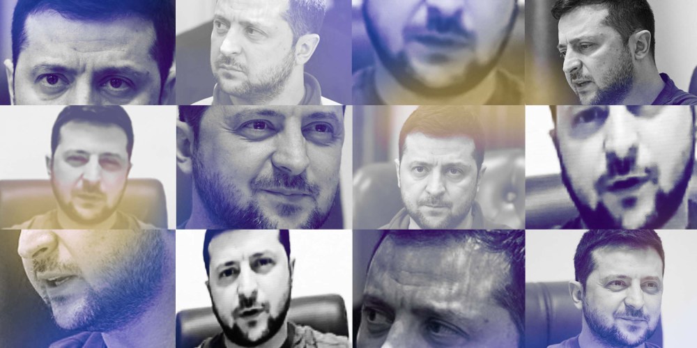 Photo Illustration: Ukranian president Volodymyr Zelenskyy