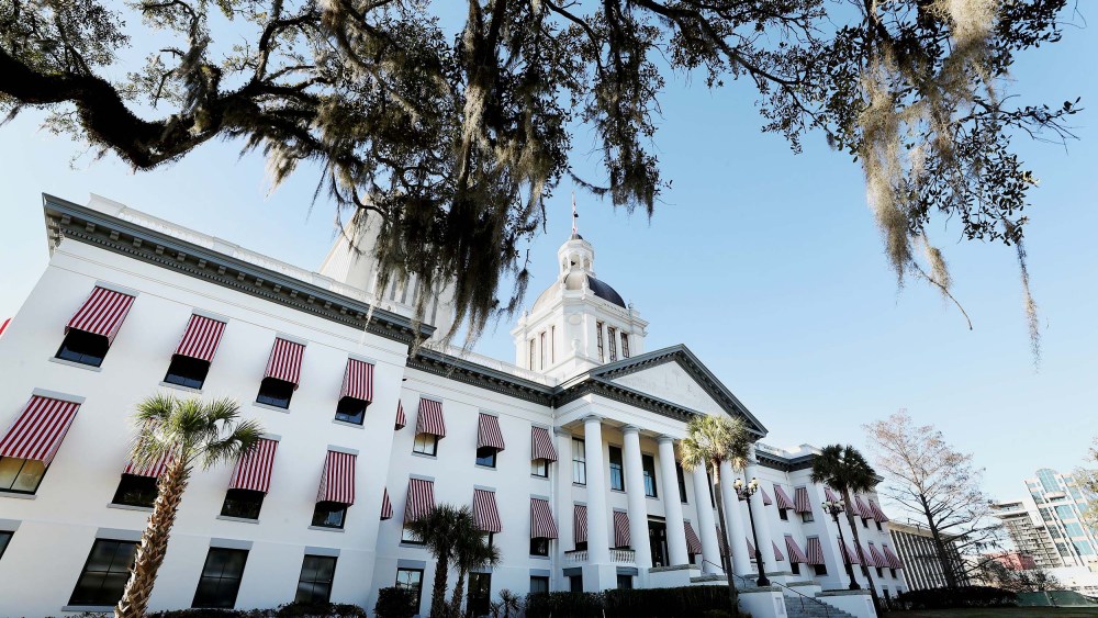 The Florida capitol in Tallahassee