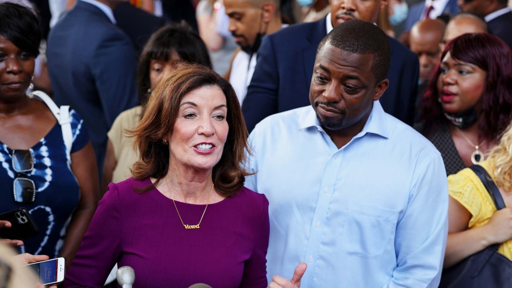 Governor Hochul Makes Special Announcement With State Senator Brian Benjamin