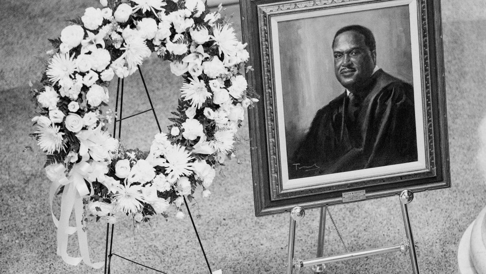 Justice Joseph W. Hatchett, who broke barriers as the first Black State Supreme Court justice south of the Mason-Dixon line, died last year at 88.