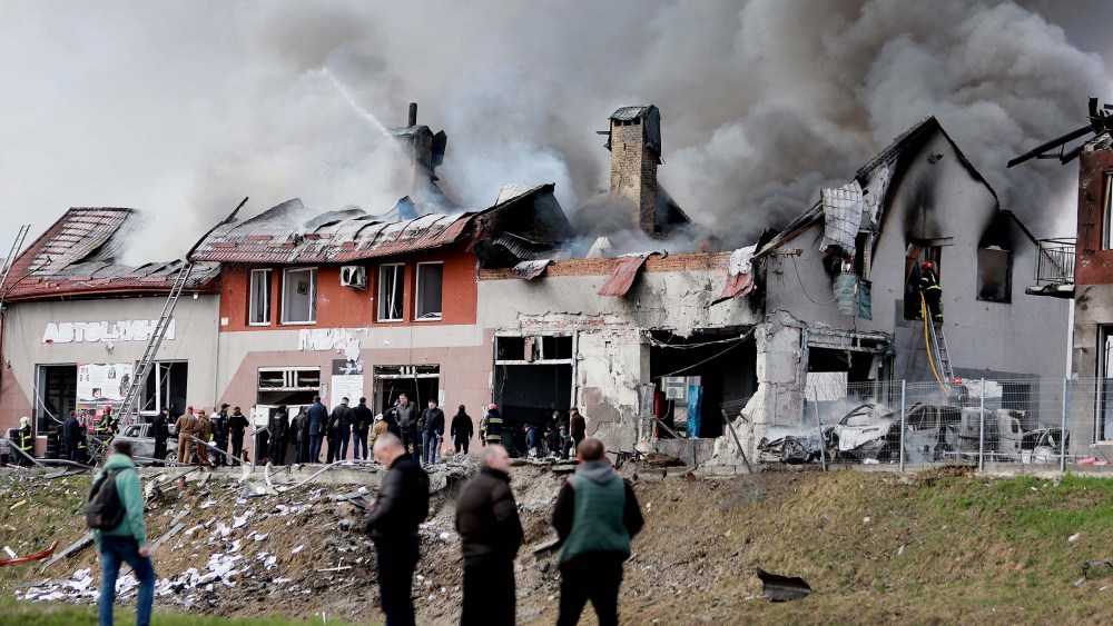 Russian Forces Attack Civilian Targets In Lviv, Killing Six