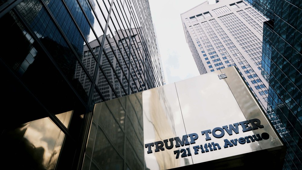 Trump Tower on Fifth Avenue on June 30, 2021 in New York City.