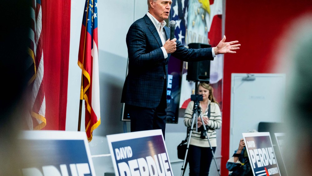 Georgia Gubernatorial Candidate David Perdue Campaigns Ahead Of Primary