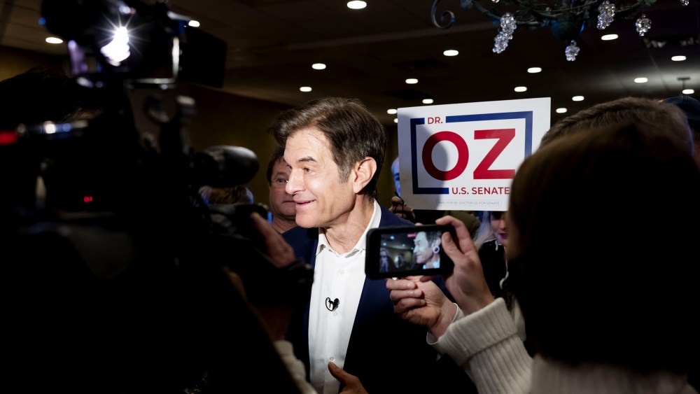 Pennsylvania Senate Candidate Mehmet Oz Holds Campaign Event