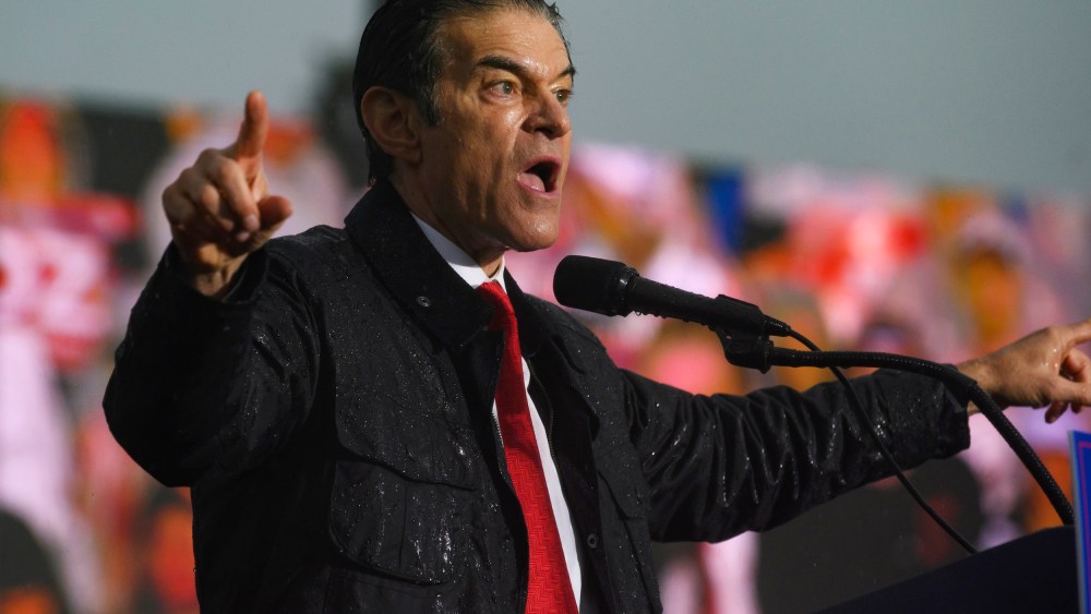 Donald Trump Holds Pennsylvania Rally With GOP Senate Candidate Mehmet Oz
