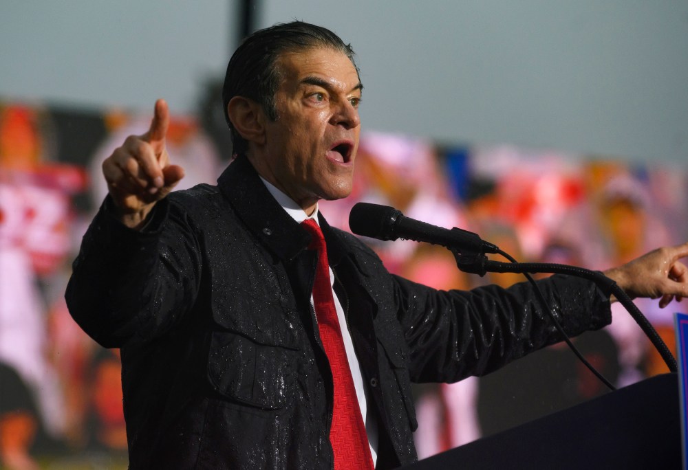 Donald Trump Holds Pennsylvania Rally With GOP Senate Candidate Mehmet Oz