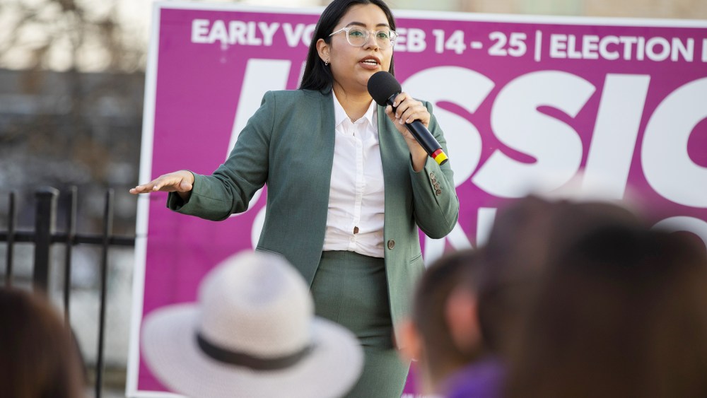 Senator Warren And Congressional Candidate Jessica Cisneros Hold Early Vote Kickoff Event
