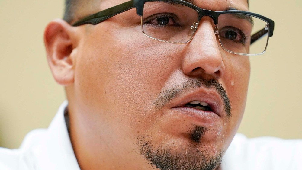 Miguel Cerrillo testifies to The House Oversight and Reform Committee on June 8 in Washington, D.C.
