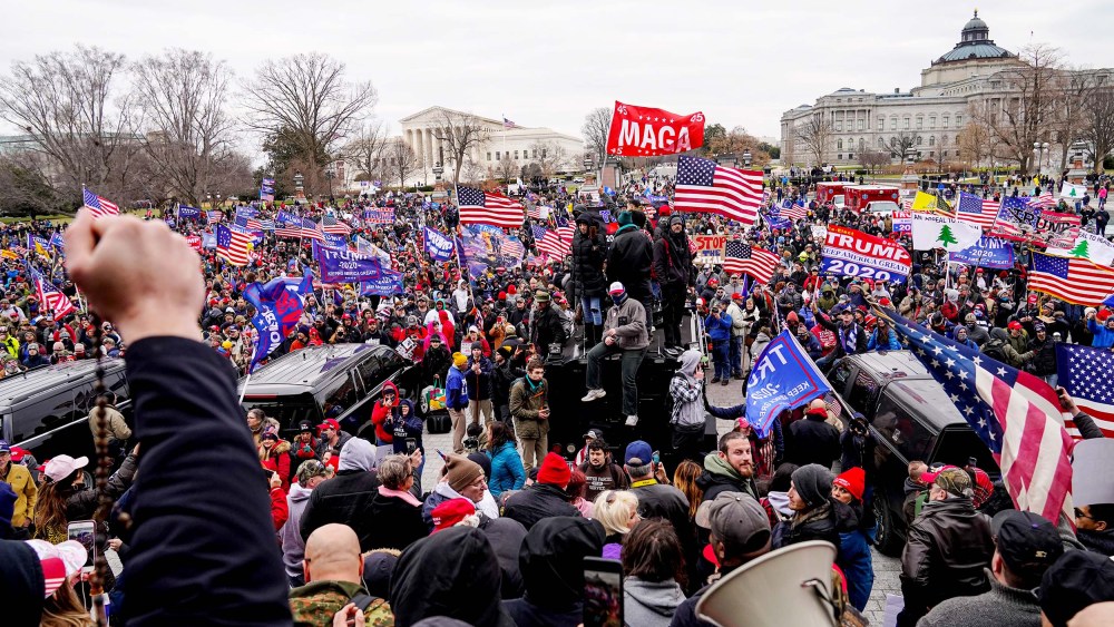 Trump Supporters Hold "Stop The Steal" Rally In DC Amid Ratification Of Presidential Election