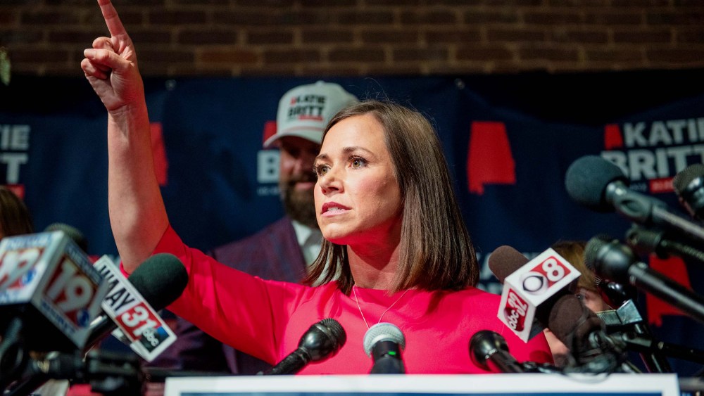 Republican Senate Candidate Katie Britt Holds Election Night Watch Event