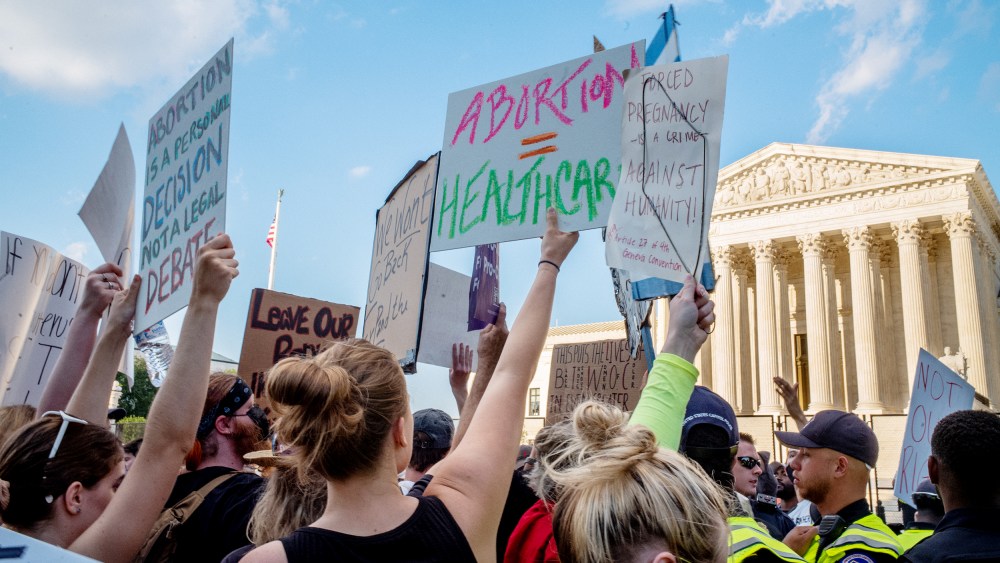 Protests Continue Across Country In Wake Of Supreme Court Decision Overturning Roe v. Wade