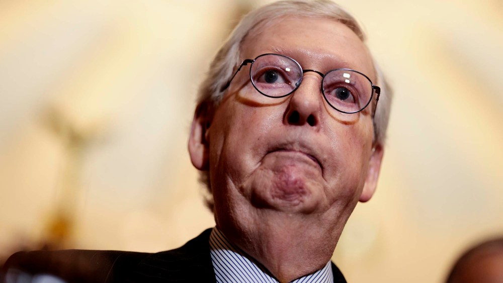 Senate Minority Leader Mitch McConnell