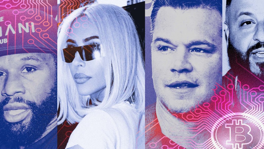Photo Illustration: Floyd Mayweather, Kim Kardashian, Matt Damon, DJ Khaled