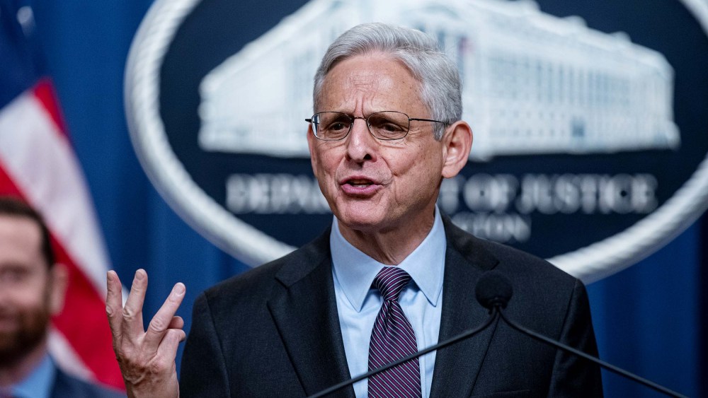 Attorney General Garland Holds News Conference On Foreign Corrupt Practices Act