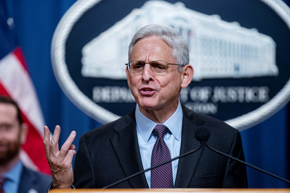 Attorney General Garland Holds News Conference On Foreign Corrupt Practices Act