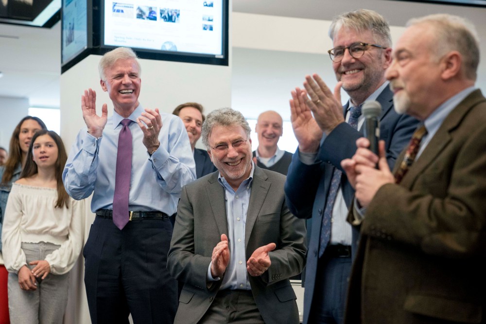 Marty Baron,Fred Ryan,Peter Finn,Tom Hamburger