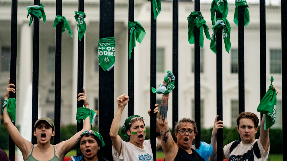 Abortion Rights Activists Protest in Washington DC