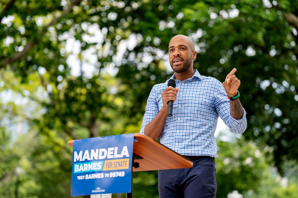 Mandela Barnes Campaign Rally With Sen. Elizabeth Warren in Wisconsin