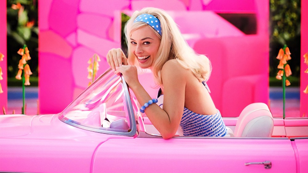 Margot Robbie in the new Barbie movie.