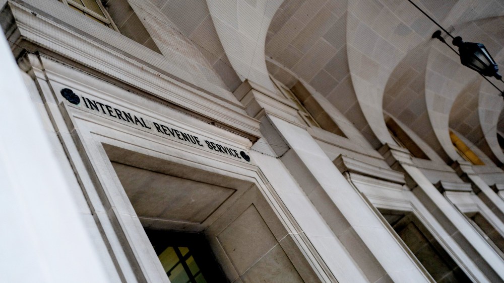 The Internal Revenue Service building in Washington, D.C. on February 26.