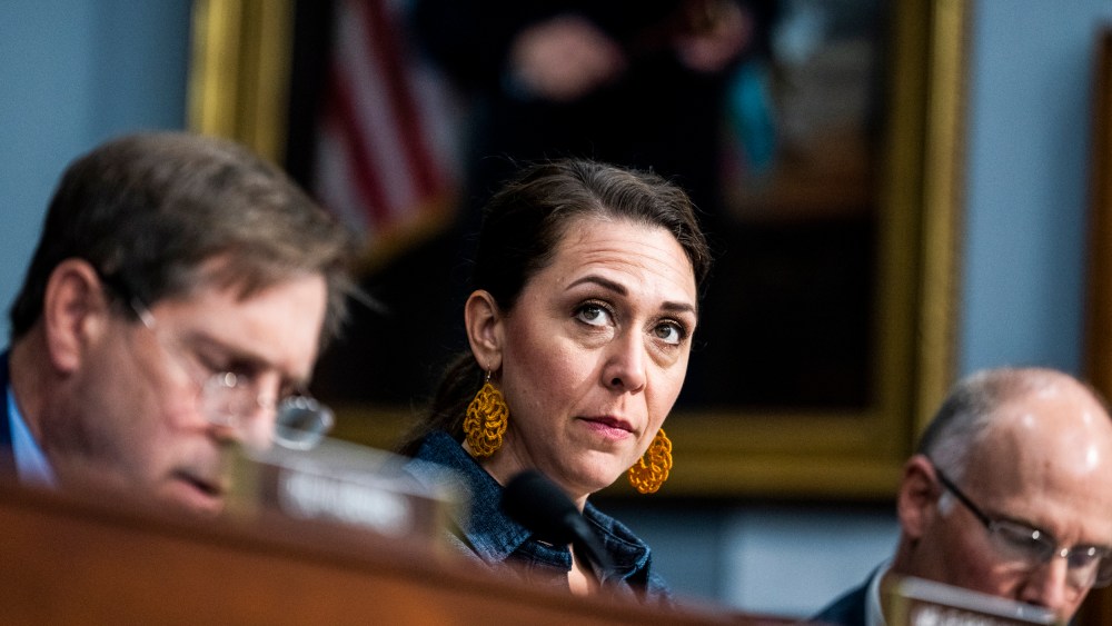 Rep. Jaime Herrera Beutler, D-Wash., attends the House hearing on May 11, 2022.