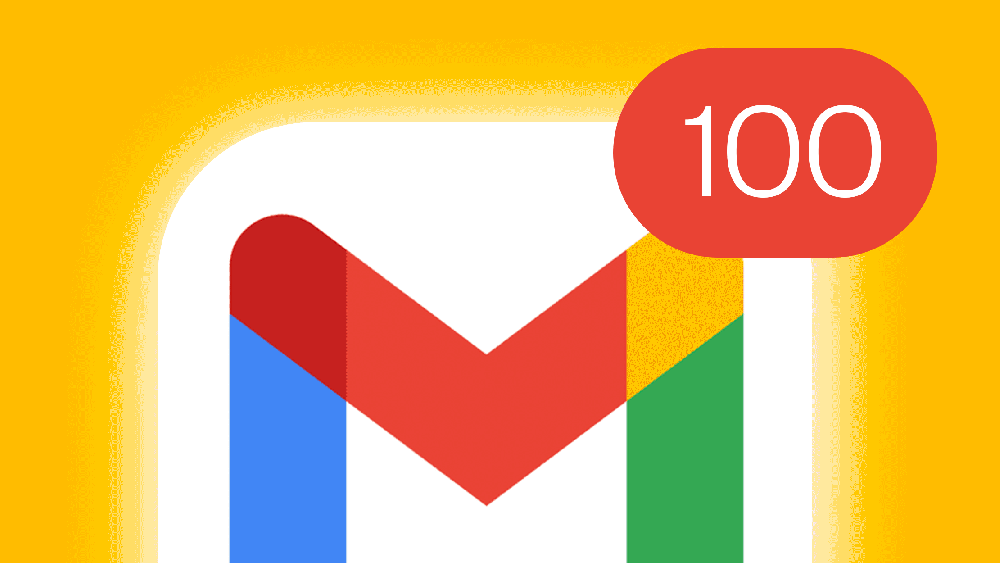 Photo Illustration: A Gmail inbox filling with emails
