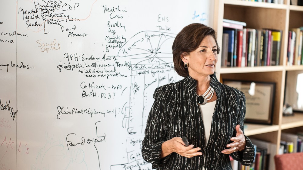 Dr. Linda P. Fried is the Dean of Columbia University's Mailman School for Public Health and a member of the U.S. National Academy of Medicine.