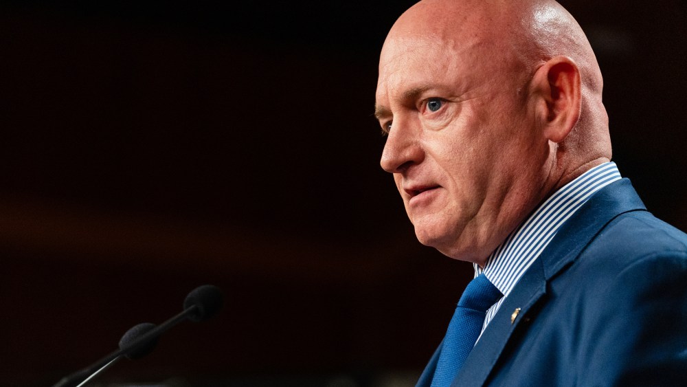 Sen. Mark Kelly speaks
