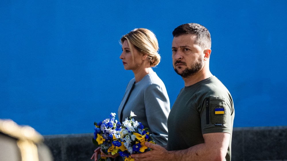Ukrainian President Volodymyr Zelensky