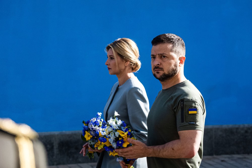 Ukrainian President Volodymyr Zelensky